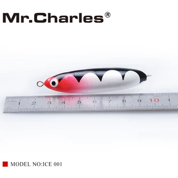 Mr. charles MR01 72mm/65mm 13g / 9.5 g Batan Buz Kalem balık yemi Yapay Boyama Buz Balıkçılık Kalem Cazibesi Sert B Görüntü 2