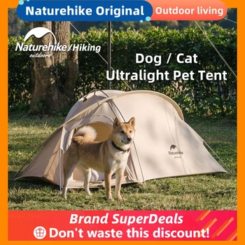 Naturehike Pet Çadır Ev Kedi Yatak Ultralight Pet Kamp Çadırı Taşınabilir Teepee İçin Mevcut Köpek Yavrusu Gezi Açık Kapalı