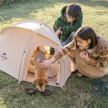 Naturehike Pet Çadır Ev Kedi Yatak Ultralight Pet Kamp Çadırı Taşınabilir Teepee İçin Mevcut Köpek Yavrusu Gezi Açık Kapalı Görüntü 2