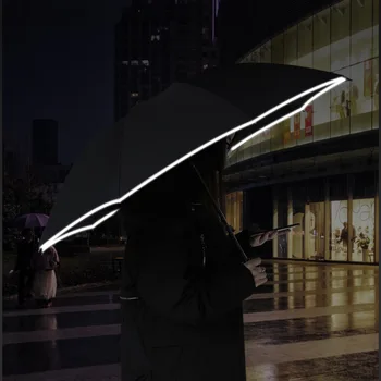 New2022 Şemsiye Rüzgar Geçirmez Yağmur Otomatik Katlanır Kadın Erkek Ters Şemsiye Seyahat Açık Lüks Dayanıklı Araba Taşınabilir