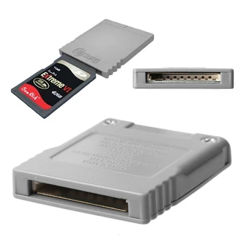 Nintendo Wii NGC Konsolu için SD Bellek Flash Kart Kart Okuyucu Dönüştürücü Adaptör