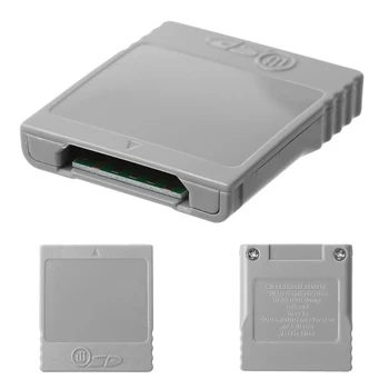 Nintendo Wii NGC Konsolu için SD Bellek Flash Kart Kart Okuyucu Dönüştürücü Adaptör Görüntü 2