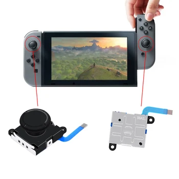Orijinal 3D Analog Joystick Thumb Çubukları Sensörü Değiştirmeleri Nintendo Anahtarı Kontrolleri / Onarım Joycon Denetleyici Görüntü 2