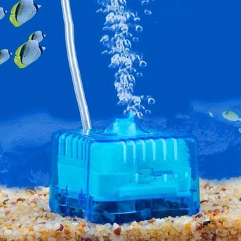 Pnömatik Mini Filtre Balık Tankı Biyokimyasal Filtreleme Tuvalet Emme Cihazı Akvaryum Oksijen Zenginleştirme Filtrasyon Görüntü 2