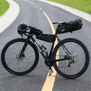 RHINOWALK 13L Bisiklet Çantası bisiklet selesi Çantası Su Geçirmez Depolama Bisiklet Kuyruk Arka kılıf çanta Eyer Bisiklet Aksesuarları Görüntü 2