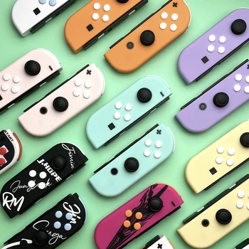 Renkli JoyCon Konut Kabuk Değiştirme tamir kiti DIY Kılıf Kapak Nintendo Anahtarı Joy Con Oyun Denetleyicisi Konut Kabuk