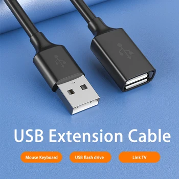 SAMİYOE USB Uzatma kablo USB kablosu için Akıllı TV PS4 Xbox One SSD USB Genişletici Veri Kablosu Mini USB Uzatma Kablosu Görüntü 2