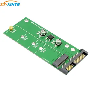 SATA 3.0 22 Pin SATA M. 2 SSD Adaptörü M2 Genişletme Kartı için anahtar/(B+M) anahtar SATA Sinyal M. 2 için NGFF SSD 2242/2260/2280