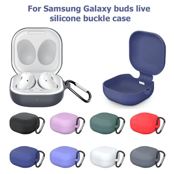 Samsung Galaxy Tomurcukları 2 samsung kılıfı Tomurcukları Pro Canlı Kılıfları Yumuşak Silikon Kapak Samsung Buds2 Tomurcukları canlı Çapa Coque Fundas Görüntü 2
