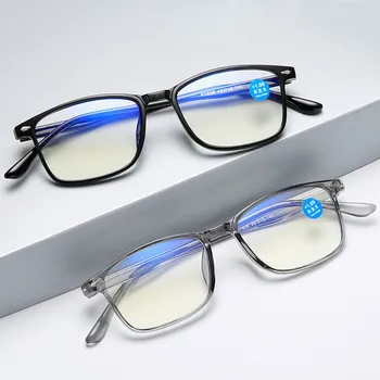 Seemfly Klasik Anti mavi ışık okuma gözlüğü Erkekler Kadınlar Ultralight büyütme Gözlük presbiyopik gözlük bilgisayar gözlüğü Görüntü 2