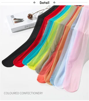 Seksi Kadın Külotlu Çorap Net Sıkı Vücut Çorapları Kadınlar için Seksi Naylon Çorap Anti Kanca İpek Günaha İnce Çorap Şeffaf Görüntü 2
