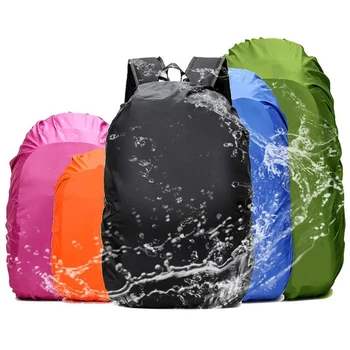 Sırt çantası yağmur kılıfı 20L / 80L Su Geçirmez Yağmurluk Taktik Açık Kamp Yürüyüş Tırmanma Toz Sırt Çantası Schoolbag Yağmurluk Yeni