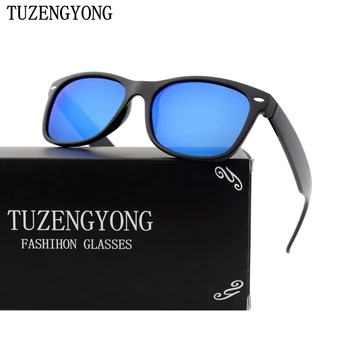 TUZENGYONG Moda Markaları Erkekler Polarize Güneş Gözlüğü Klasik Pilot UV400 Shades güneş gözlüğü Gözlüğü Aksesuarları Için Kadın / Erkek T241
