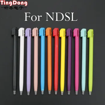 TingDong Toptan 12 Renkler Plastik Dokunmatik Ekran Stylus Kalem Nintendo ND SL 3DS XL N DS Oyun Aksesuarları