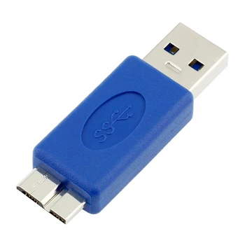 USB 3.0 A Erkek AM Mikro B USB Yüksek Hızlı 5Gbp/s Dönüştürücü Samsung Not 3/S5 PC Dizüstü Mobil HDD Dayanıklı Görüntü 2