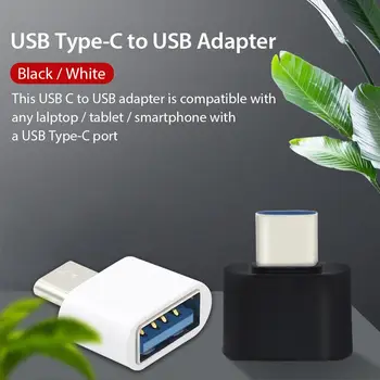 USB Tip C Dişi mikro USB Erkek Adaptör Konnektörü Tip-C mikro USB 2.0 şarj adaptörü Samsung Xiaomi Huawei İçin Telefon