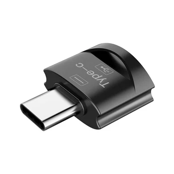 USB Tipi C OTG Adaptör Samsung Not 10 Xiaomi mi Oneplus 7 Pro USB C Konektörü USB-C Tip-C USB 3.0 OTG Zinciri İle Görüntü 2