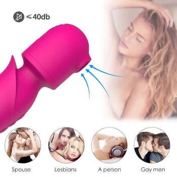 Vajina Emme Vibratör G-spot Yapay Penis Oral Seks oyuncak Anal Klitoris Stimülatörü vibratörler Erotik Seks Oyuncak Kadınlar için Kadın Masturbator