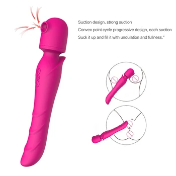 Vajina Emme Vibratör G-spot Yapay Penis Oral Seks oyuncak Anal Klitoris Stimülatörü vibratörler Erotik Seks Oyuncak Kadınlar için Kadın Masturbator Görüntü 2