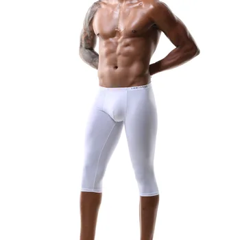 Yaz Koşu Şort Erkek Spor Koşu fitness şortu Eğitim Hızlı Kuru Erkekler Diz boyu Şort Gençlik Elastik kısa pantolon Görüntü 2