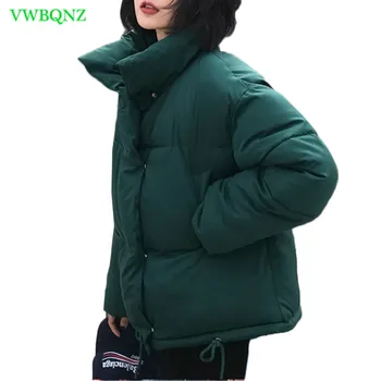 Yeni Kadın Kış Ceket Kadın Sıcak Aşağı pamuklu ceket kadın Kore Ekmek servisi Pamuklu Ceketler parkas Kadın ceket mont A941
