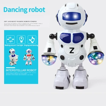 Yeni Şarkı ve dans eden robot Oyuncaklar Noel Hediyeler için Erkek ve Kız, Robot Çocuklar Yürümeye Başlayan Robot 3 4 5 6 7 8 9 Yaşında Yaş Erkek Serin G Görüntü 2