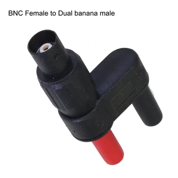 Yüksek kaliteli Çift Muz Erkek Fiş Dişi BNC veya Muz Jack (dişi) erkek BNC Adaptörü / Test kurşun BNC Konektörü