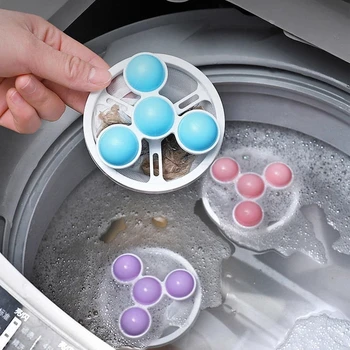 Çamaşır Makinesi Saç Filtresi Yüzen Pet Kürk Lint Epilasyon Catcher Kullanımlık Örgü Kirli Toplama Torbası Temizleme Topları Temiz