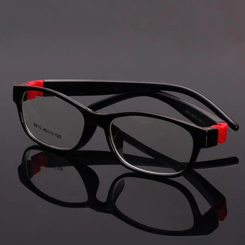 Çocuklar Optik Gözlük Boyutu 45mm Vida Bükülebilir, Çocuk Gözlük Çerçevesi, Gençler Gözlük, TR90 ve Silikon Güvenli Esnek Çerçeve