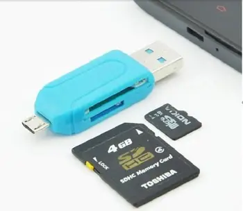 Çoklu Usb Hub USB 2.0 Evrensel Kart Okuyucu Cep Telefonu İçin Mikro OTG TF Flaş PC Bilgisayar Aksesuarları İÇİN macbook pro HUAWEİ